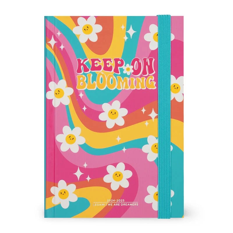 Agenda 16 Mesi Giornaliera Medium Daisy 2024/2025