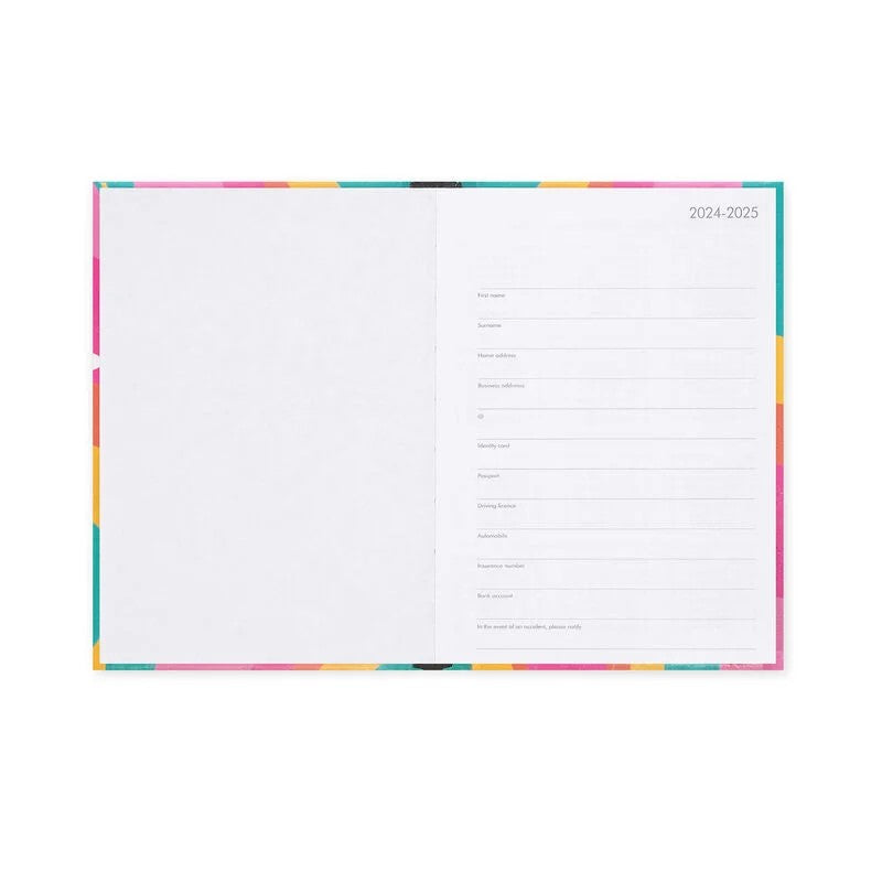 Agenda 16 Mesi Giornaliera Medium Daisy 2024/2025