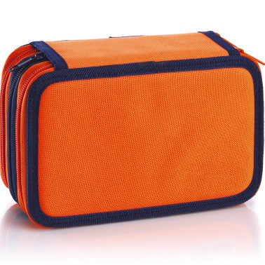 ASTUCCIO 3ZIP FAVORIT 24 BICOLOR 12+18 ARANCIO
