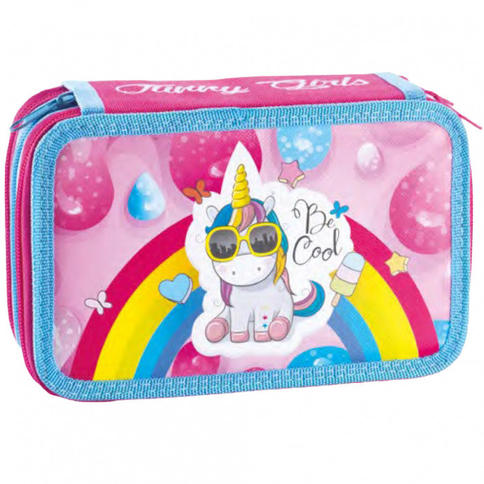 ASTUCCIO 3ZIP FAVORIT 24 FANTASY 12+18 UNICORNO