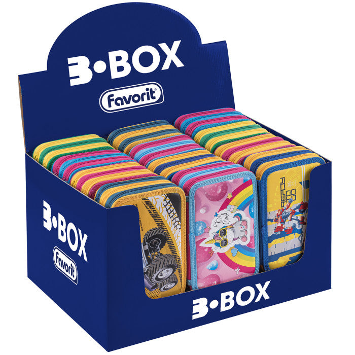 ASTUCCIO 3ZIP FAVORIT 24 FANTASY 12+18 SWEET & HAPPINESS