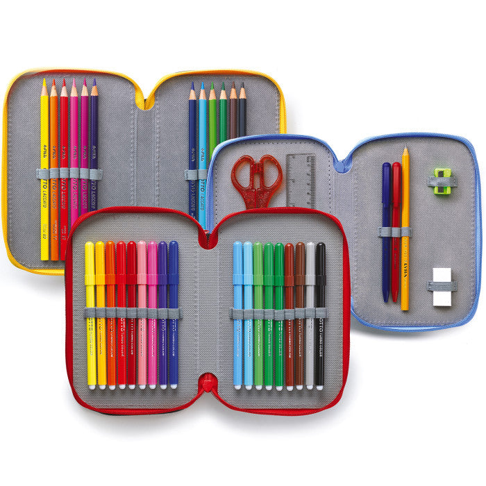 ASTUCCIO 3ZIP FAVORIT 24 FANTASY 12+18 SWEET & HAPPINESS