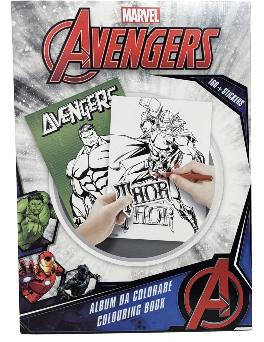 Marvel Avengers - Album da colorare con adesivi