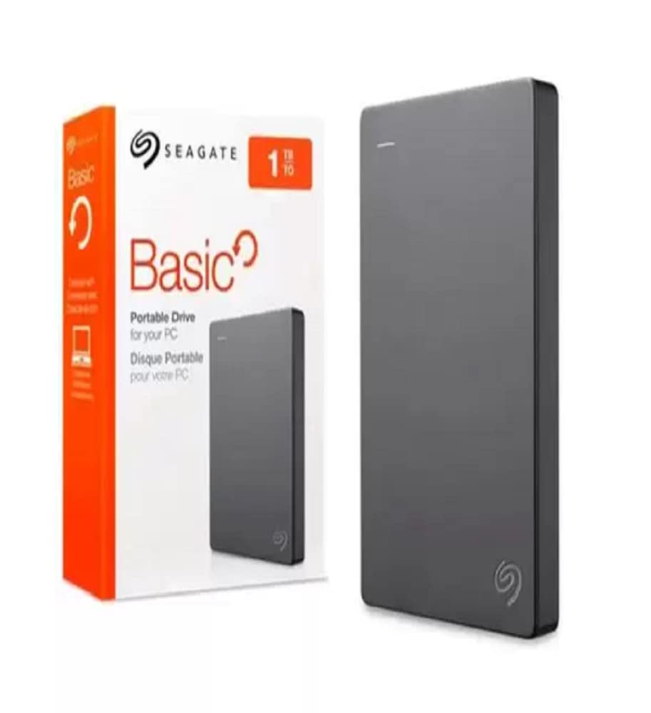 Seagate Basic 1TB Hard Disk Esterno Portatile - USB 3.0