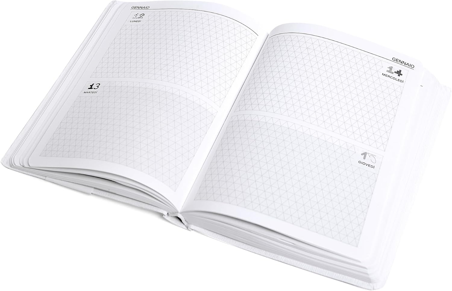 BE YOU - Agenda Università 25/06 12 Mesi - Bianco