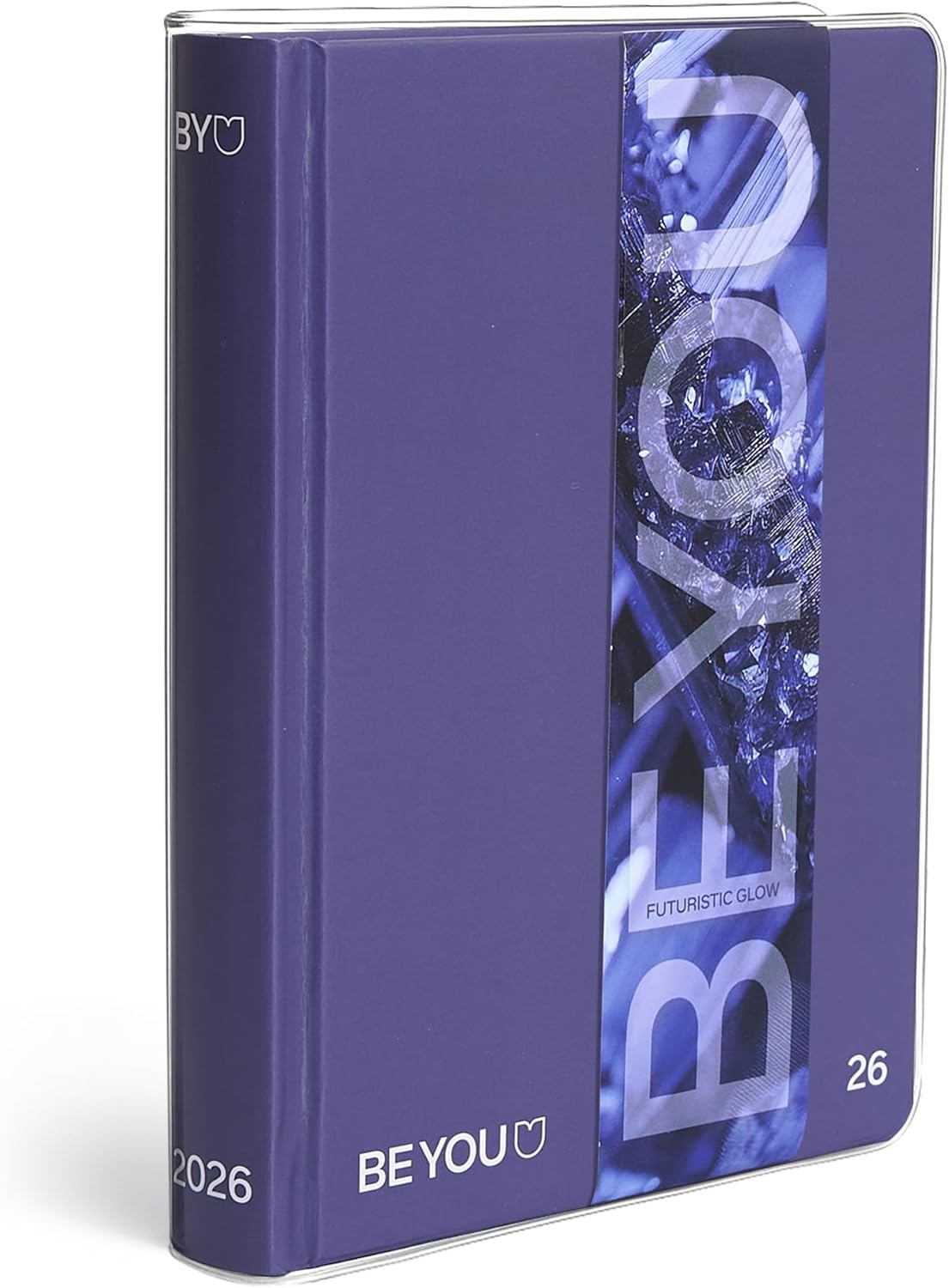 BE YOU Diario Scuola 25/26 12 Mesi Standard -Futuristic Glow