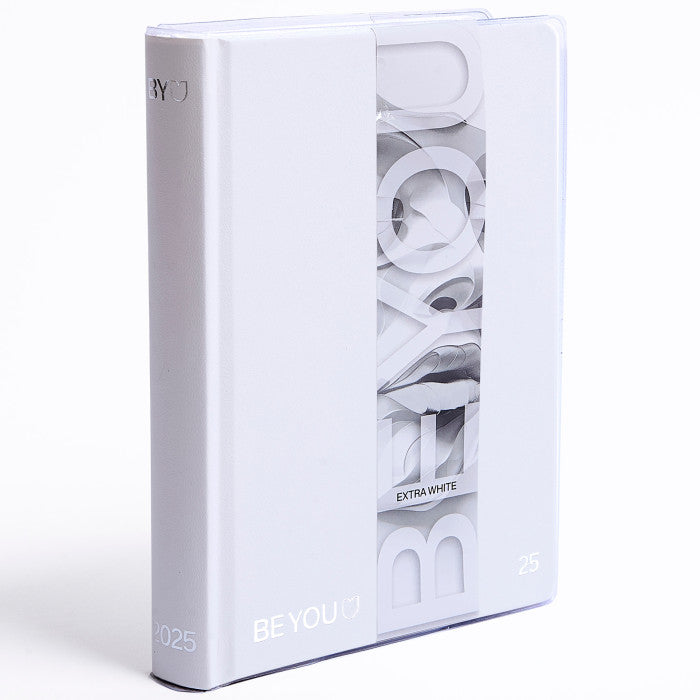 DIARIO AGENDA 16 MESI BE-YOU EXTRA WHITE 2024-2025