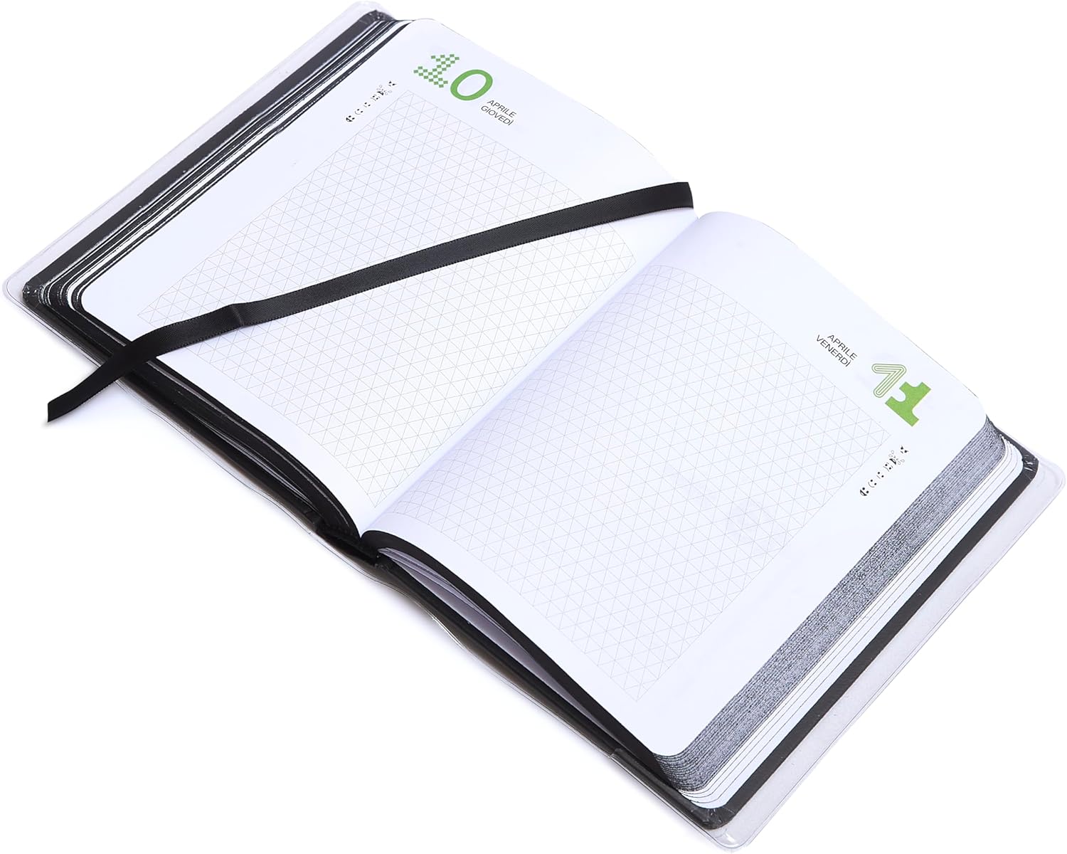 DIARIO AGENDA16 MESI EASY 12 5X16 5 BE-YOU ULTRA BLACK 24/25
