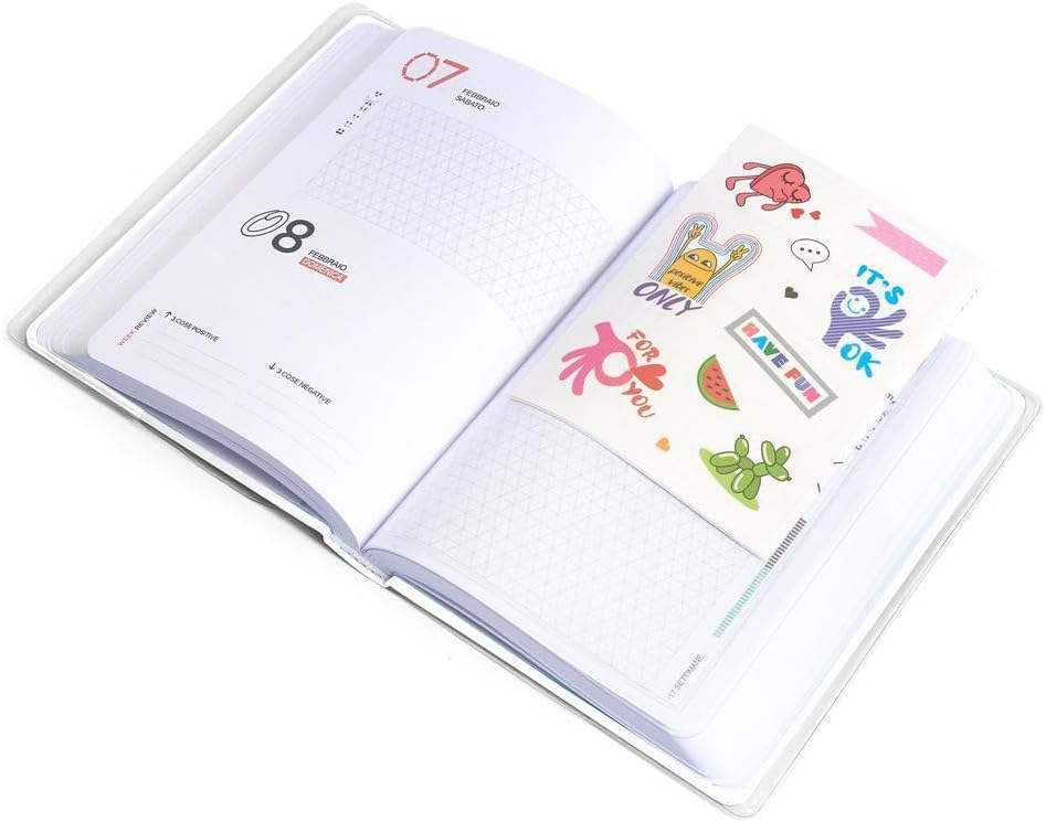BE YOU - Diario Scuola 2025/2026 12 Mesi Easy - Extra White