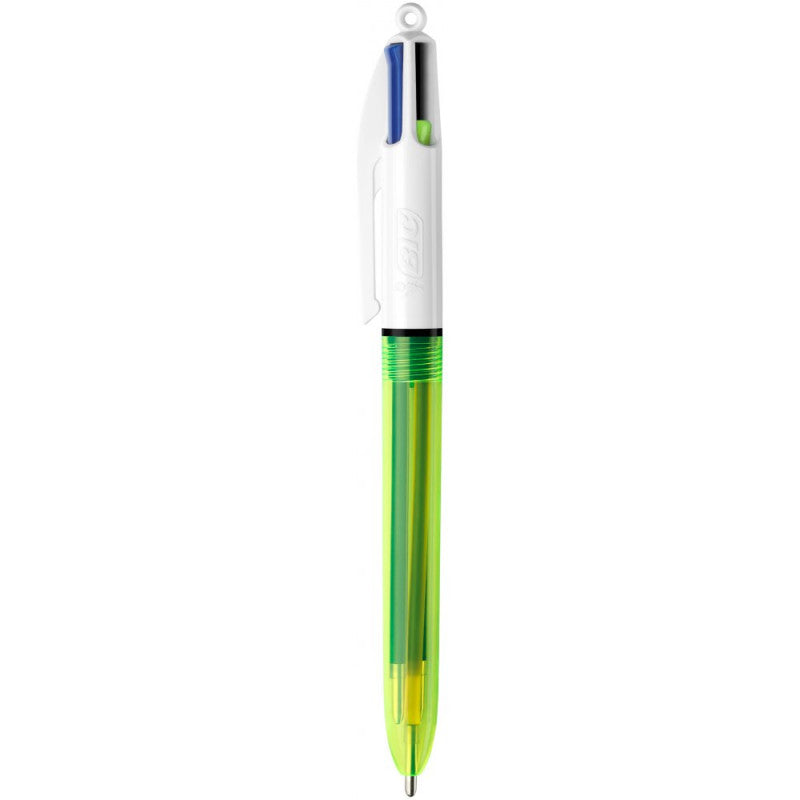 Penna a sfera  BIC 4 Colours Fluo punta 1/1 6 mm