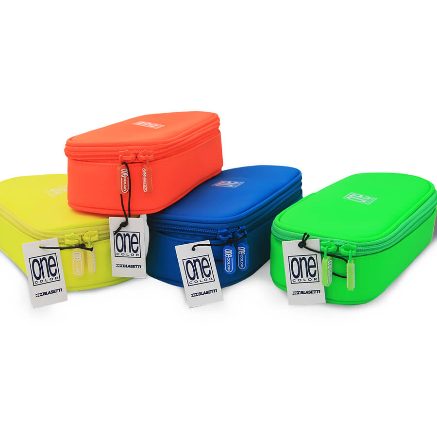 ASTUCCIO ONE COLOR FLUO ROUND BLU
