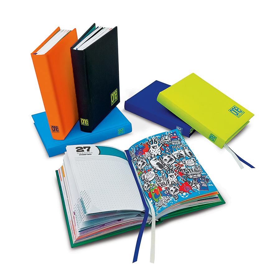 DIARIO MASCHILE 12 MESI ONE COLOR