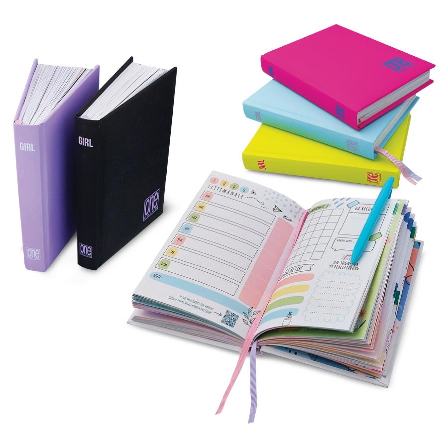 DIARIO FEMMINILE 12 MESI ONE COLOR