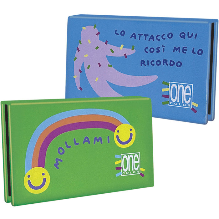 KIT FOGLI ADESIVI RIPOSIZIONABILI + SEGNAPAGINA DISEGNETTI