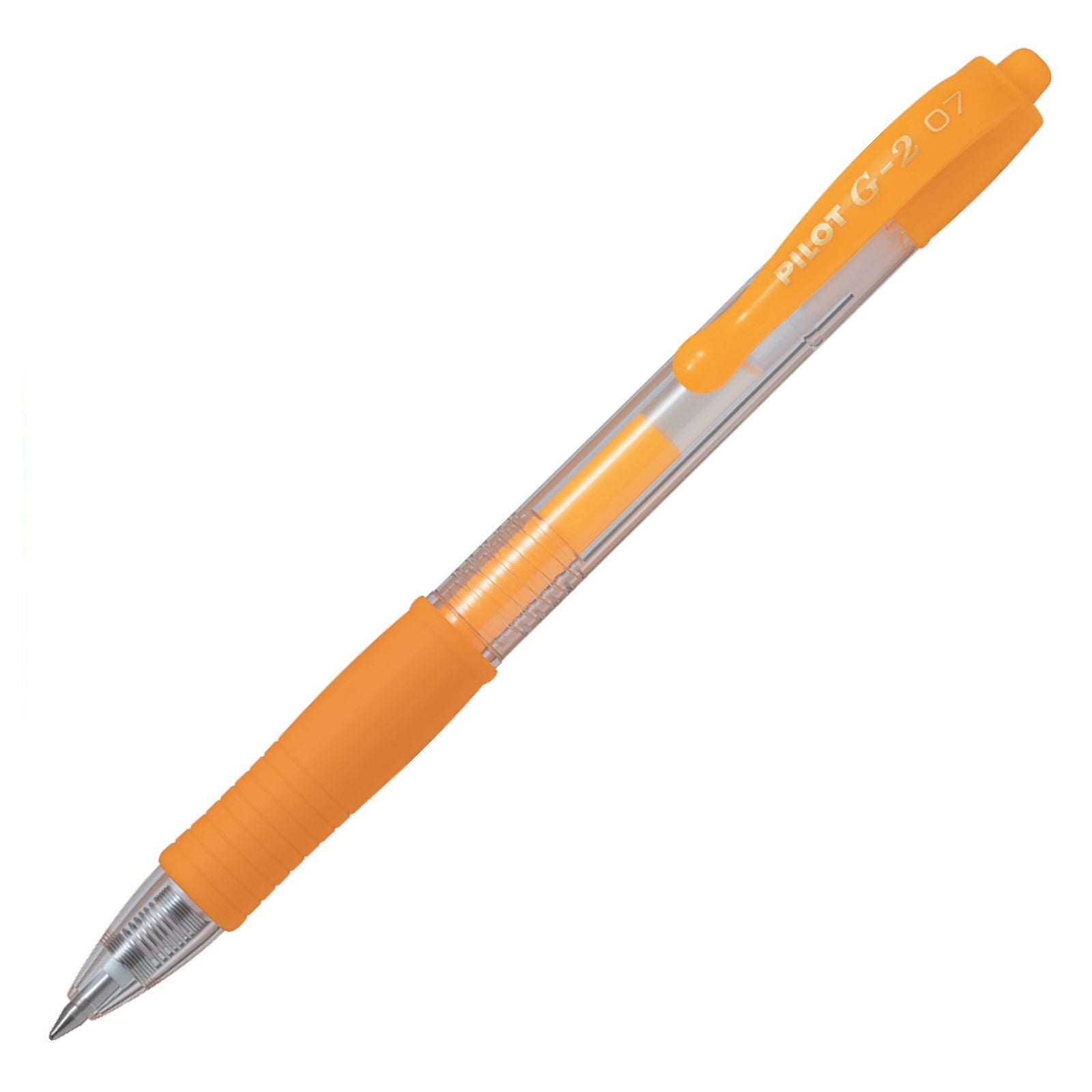 Penna gel a scatto Pilot Neon G2 07mm Arancio Chiaro