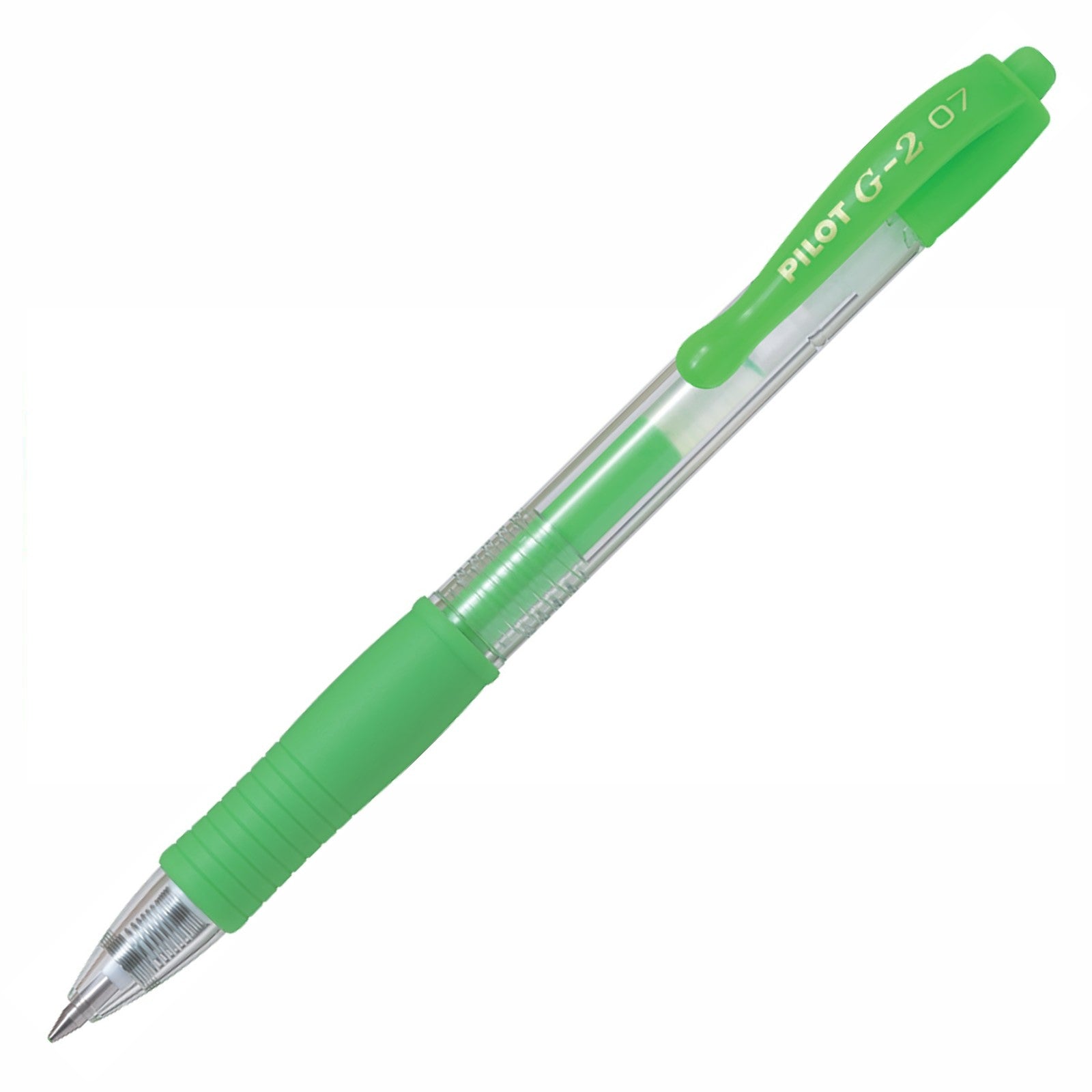 Penna gel a scatto Pilot Neon G-2 0 7 mm Verde