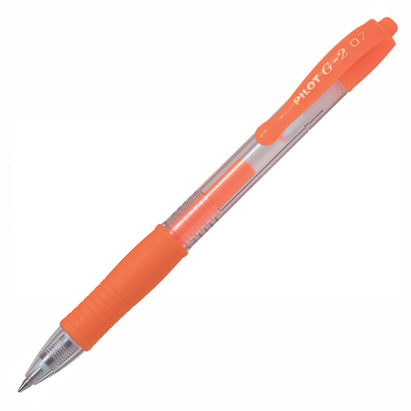 CF 12 PZ Penna gel a scatto Pilot Neon G-2 0 7 mm Arancione