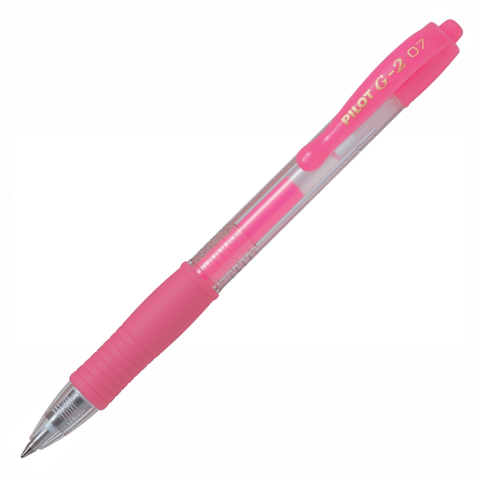 Penna gel a scatto Pilot Neon G-2 0 7 mm Rosa