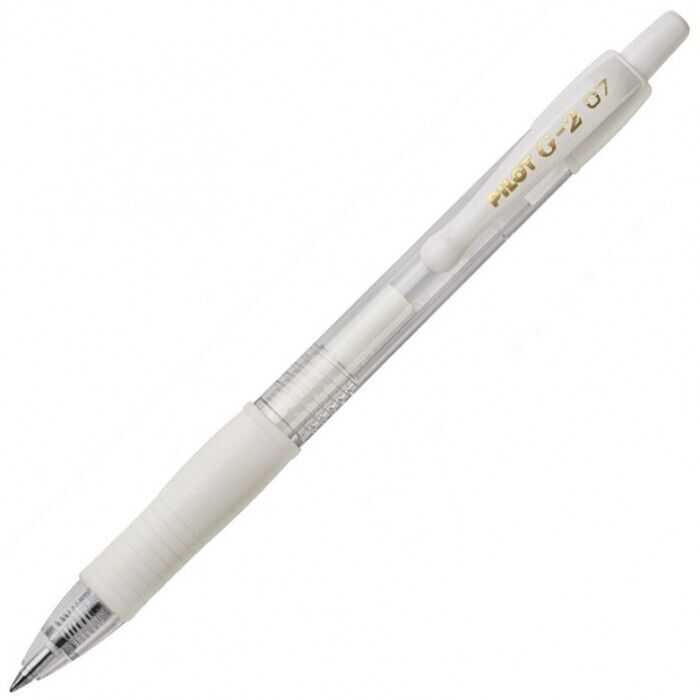 Penna gel a scatto Pilot  G-2 0 7 mm Bianco