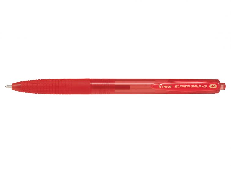 Penna a sfera Supergrip G a scatto M 1.0MM Rosso