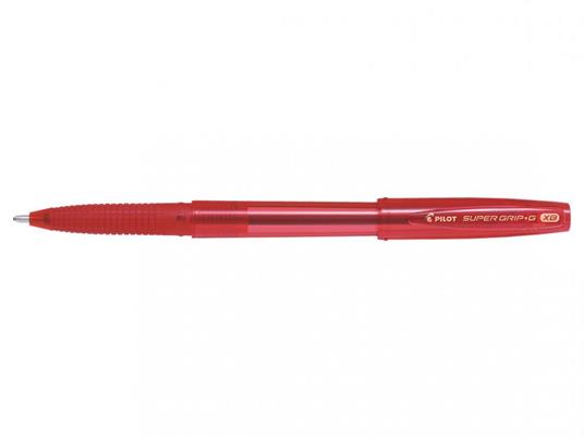 Super Grip G Cap penna a sfera rosso punta extra large