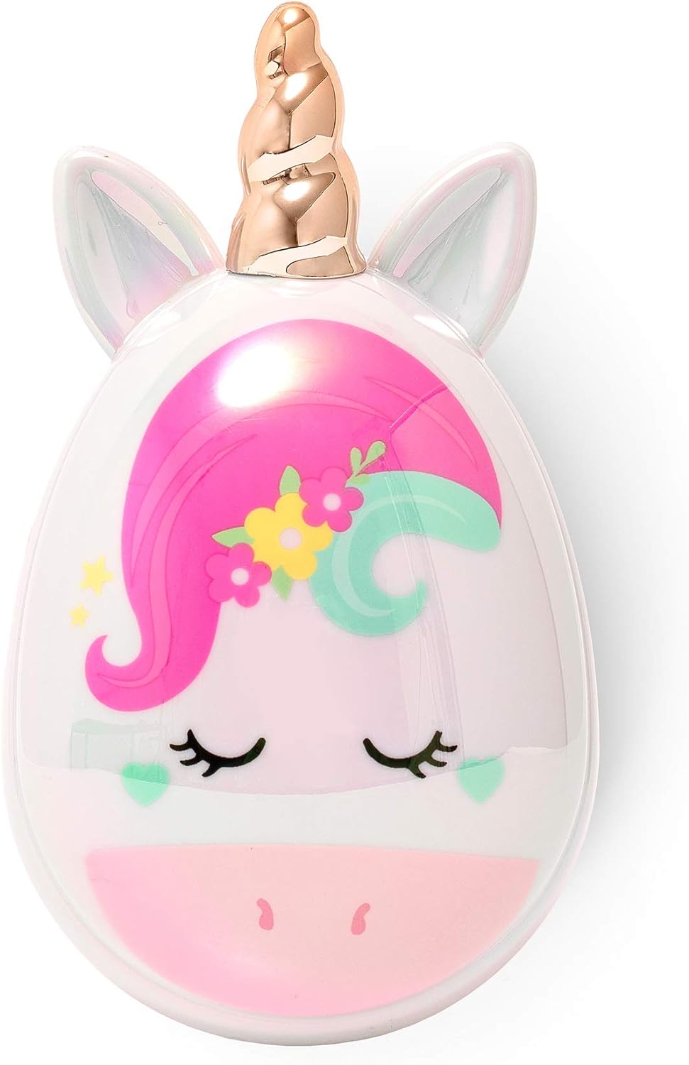 Spazzola districante per capelli a tema unicorno