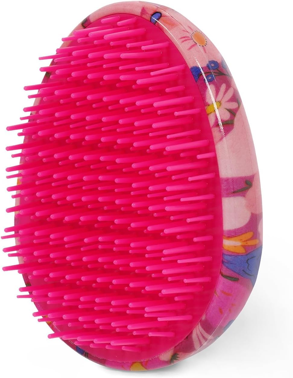 Spazzola districante per capelli a tema flowers