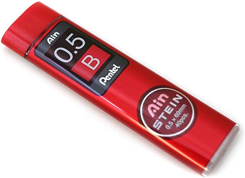 PENTEL Mine p.matite AINSTEIN 0.5mm C275-B 40 pezzi B