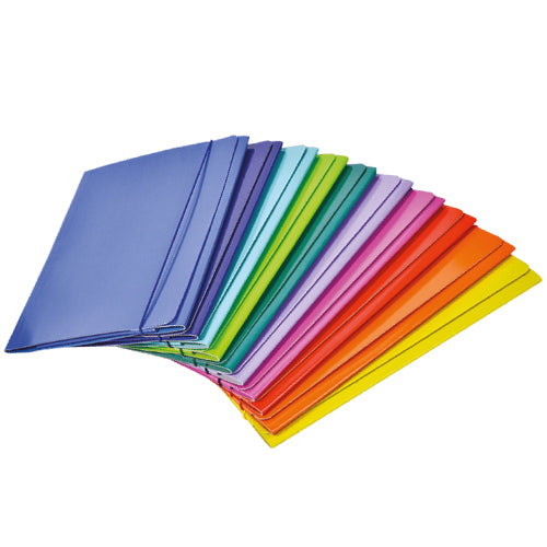 CARTELLA SPIL CON ELASTICO AZZURRO 23 x 35 5 PZ.