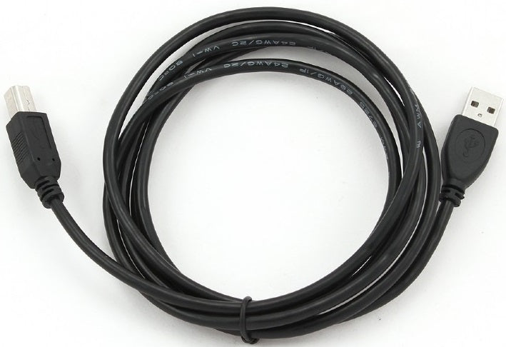 Cavo Gembird USB 2.0 per stampanti USB A- USB B 1.8m nero