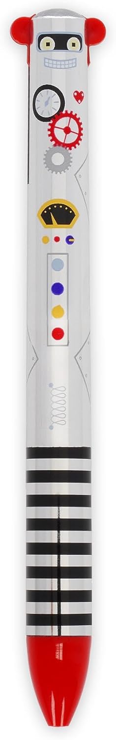 Penna a Sfera a Due Colori - Click&Clack - Robot