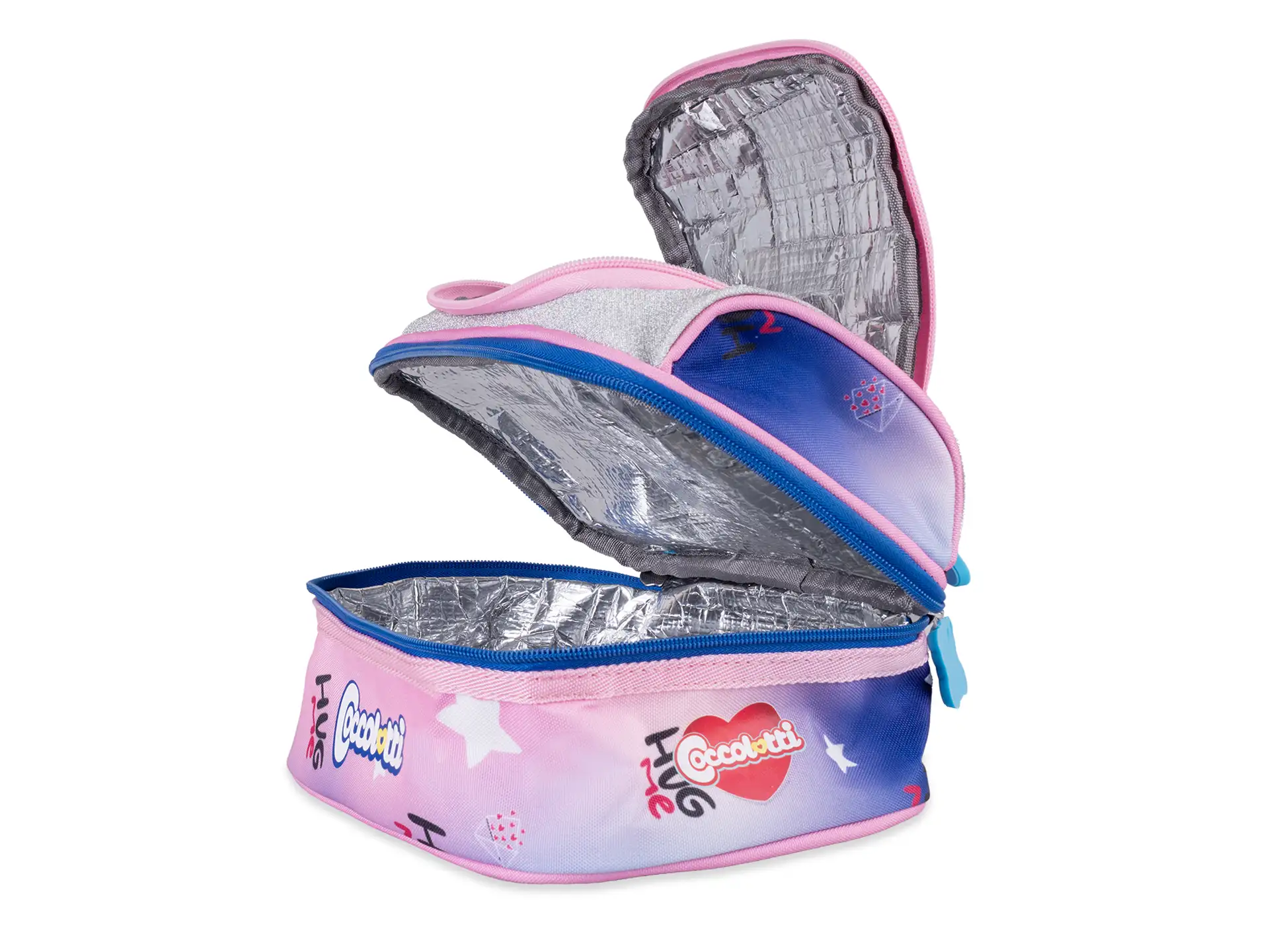 Colourbook - Lunch Bag Coccolotti - Love Azzurro