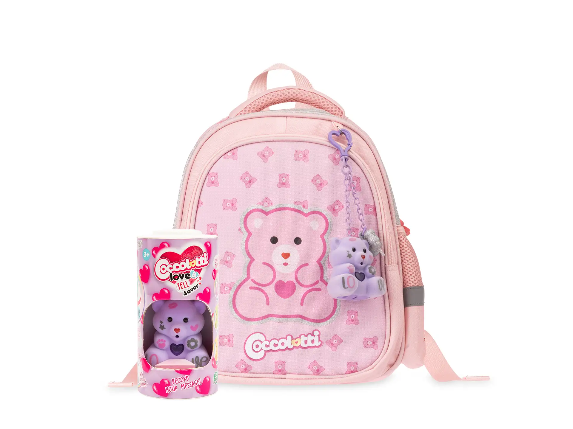 CLBK - Zaino asilo con Coccolotto in omaggio - Classic Rosa