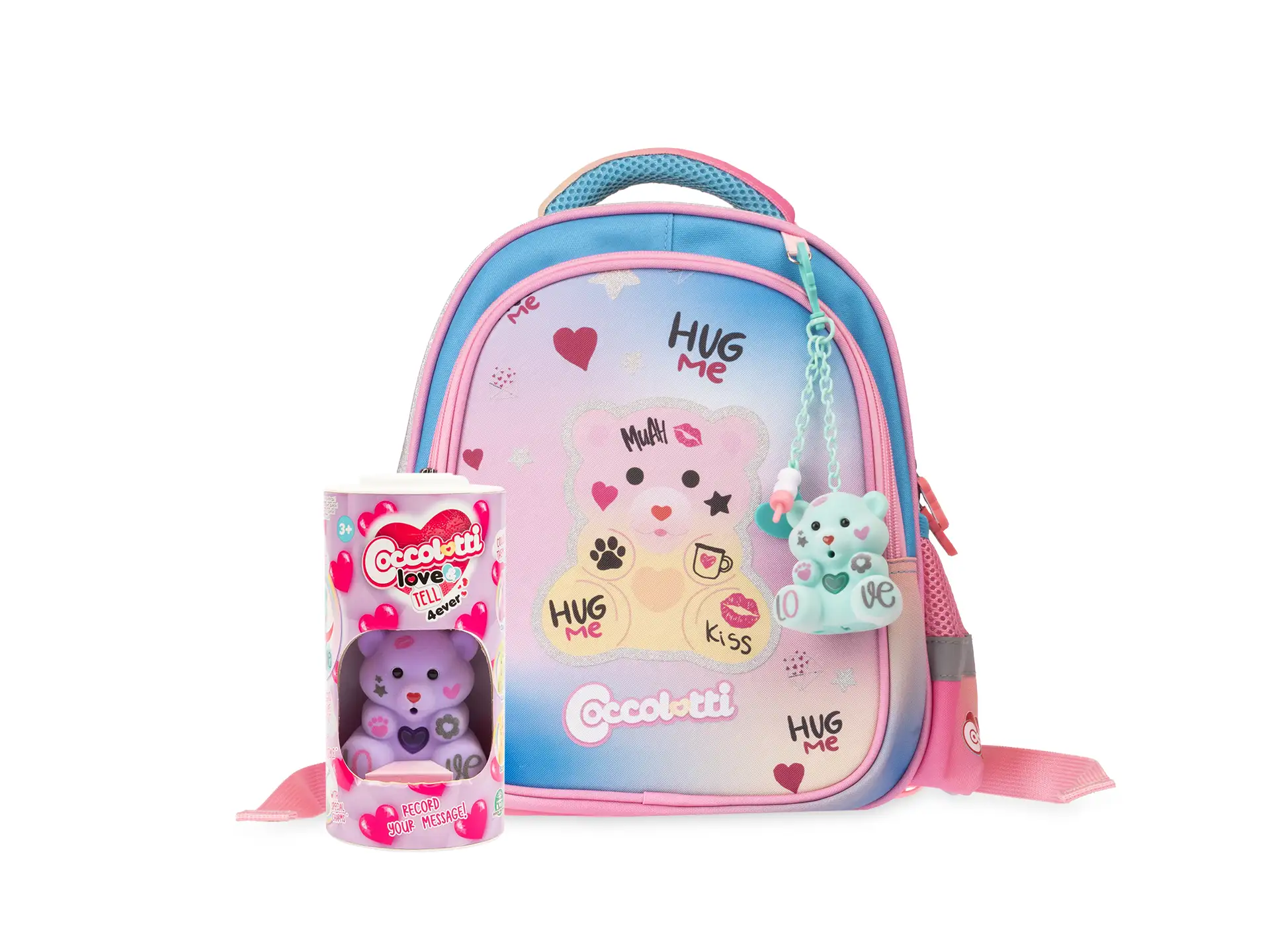 CLBK - Zaino asilo con Coccolotto in omaggio - Love Rosa