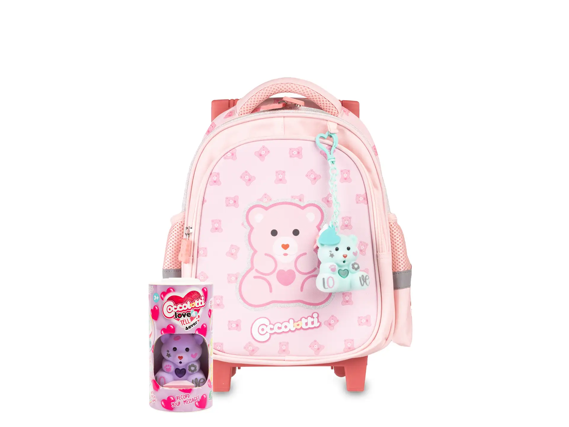 CLBK - Trolley Asilo con Coccolotto Omaggio - Classic Rosa