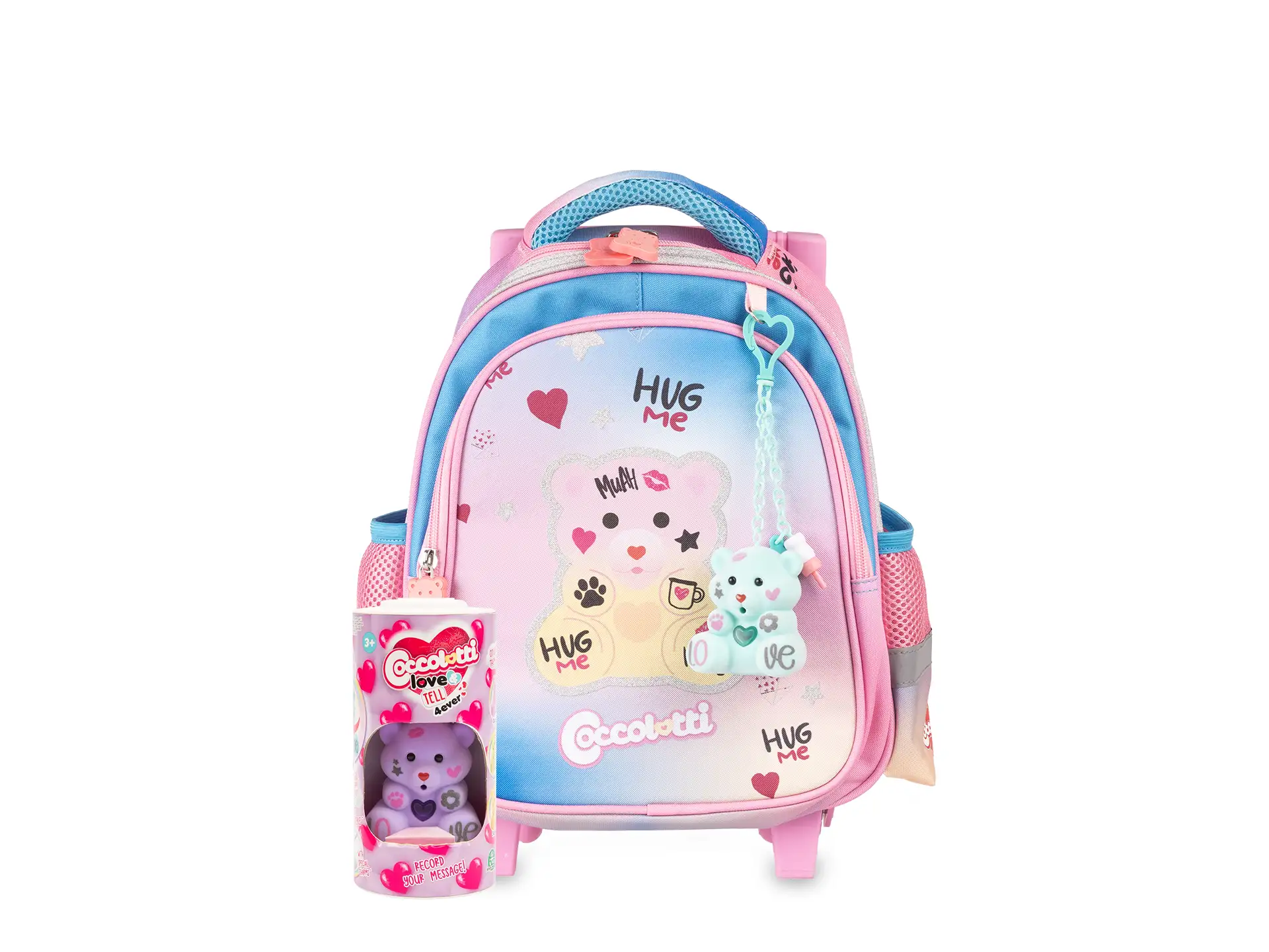 CLBK - Trolley Asilo con Coccolotto Omaggio - Love Rosa