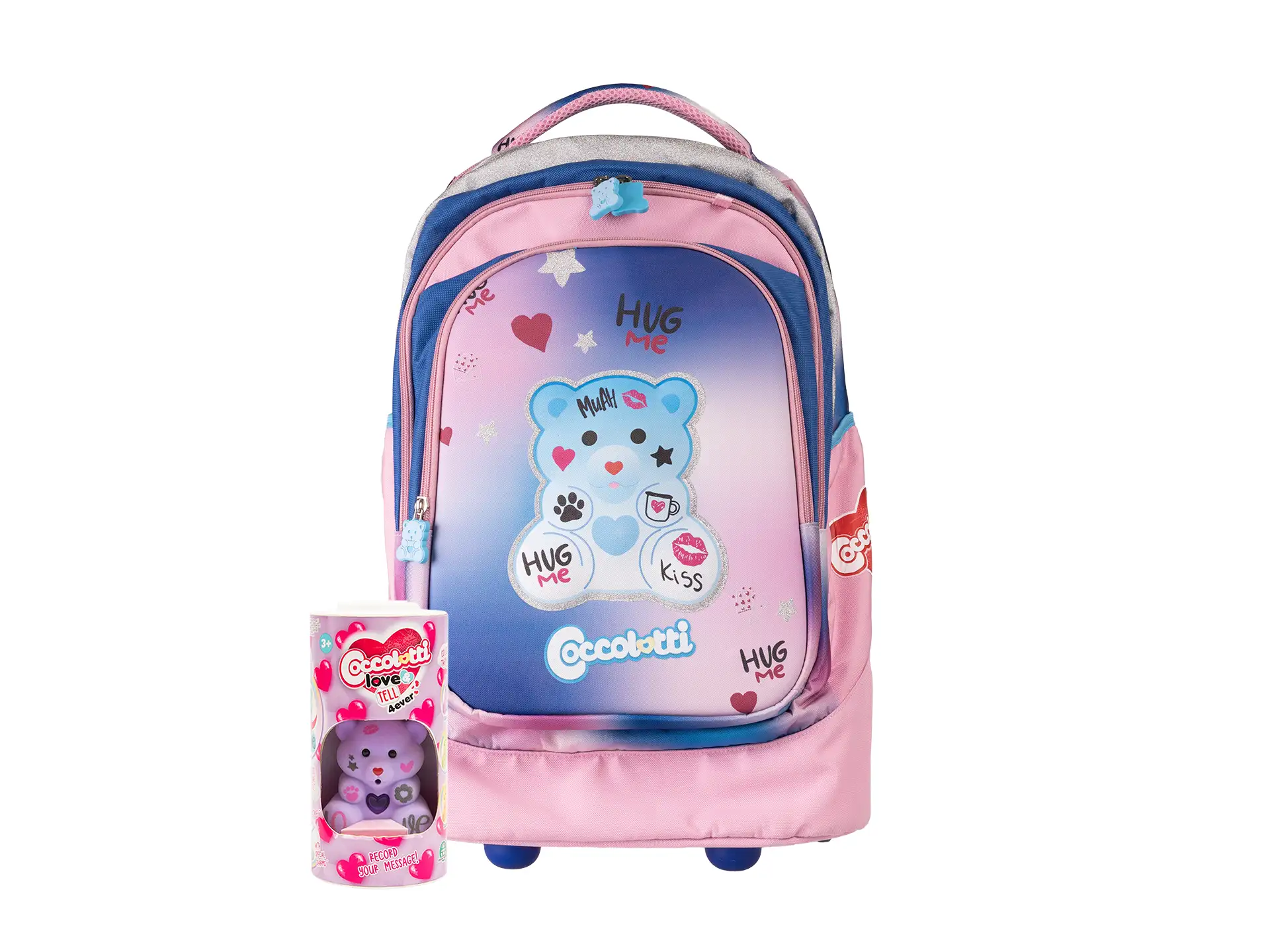 Trolley Coccolotti con Coccolotto omaggio - Love Azzurro