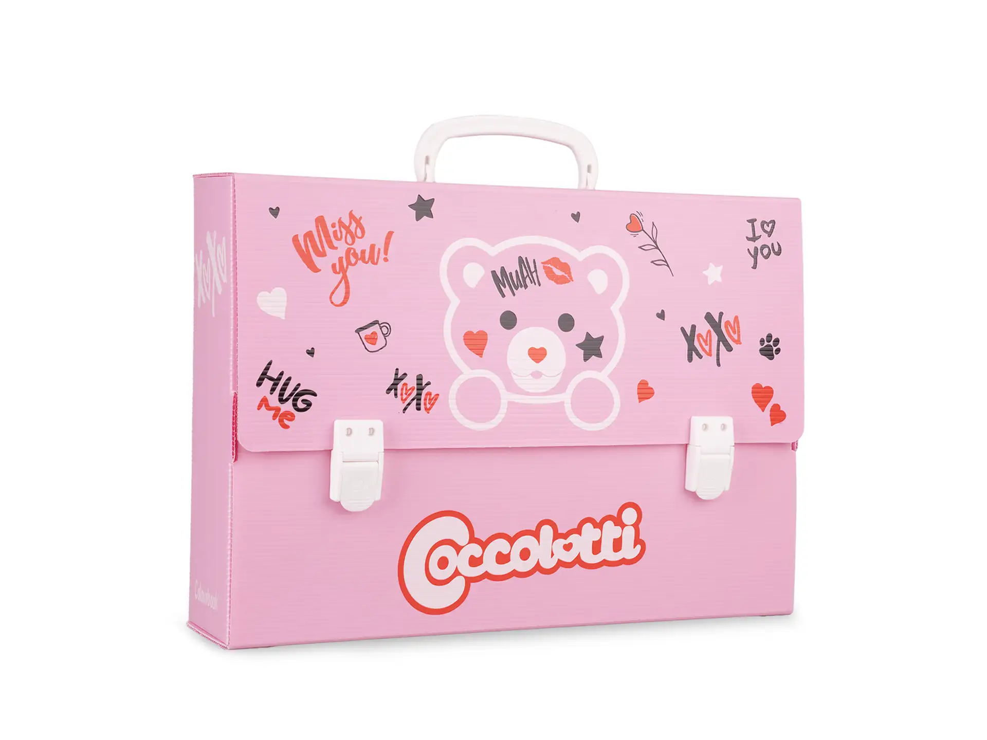 Valigetta Polionda Coccolotti Love&Tell - Love Rosa