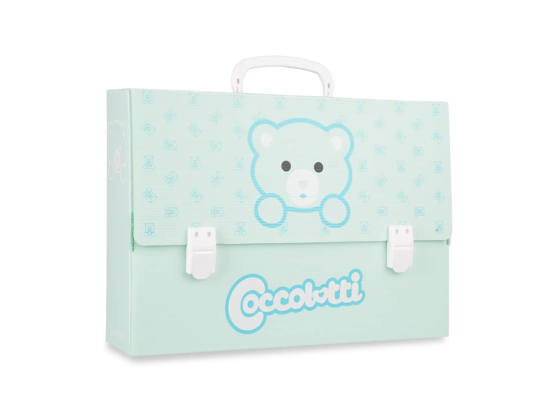 Colourbook - Valigetta Polionda Coccolotti - Classic Verde