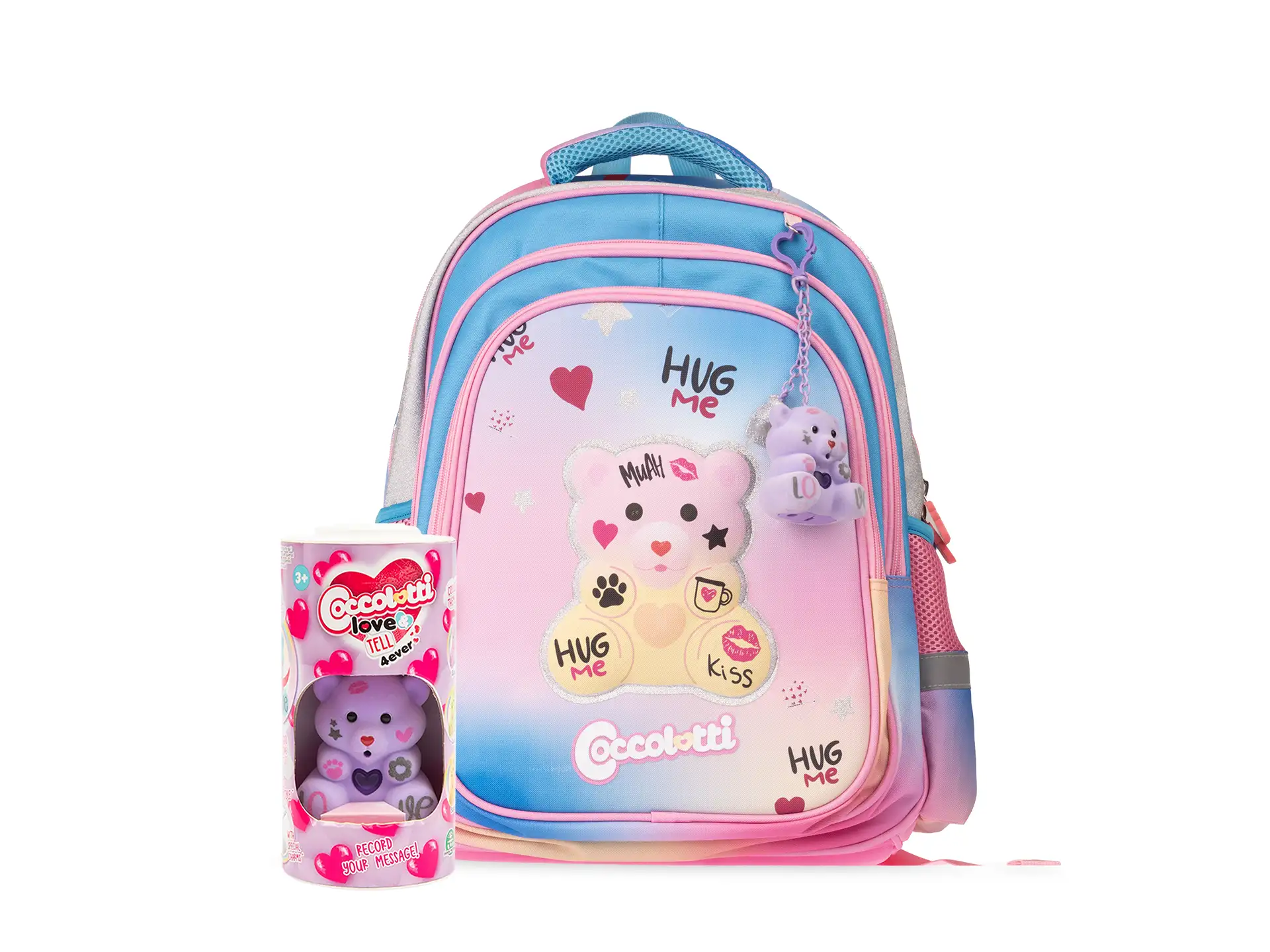 CLBK - Zaino scuola con Coccolotto omaggio - Love Rosa