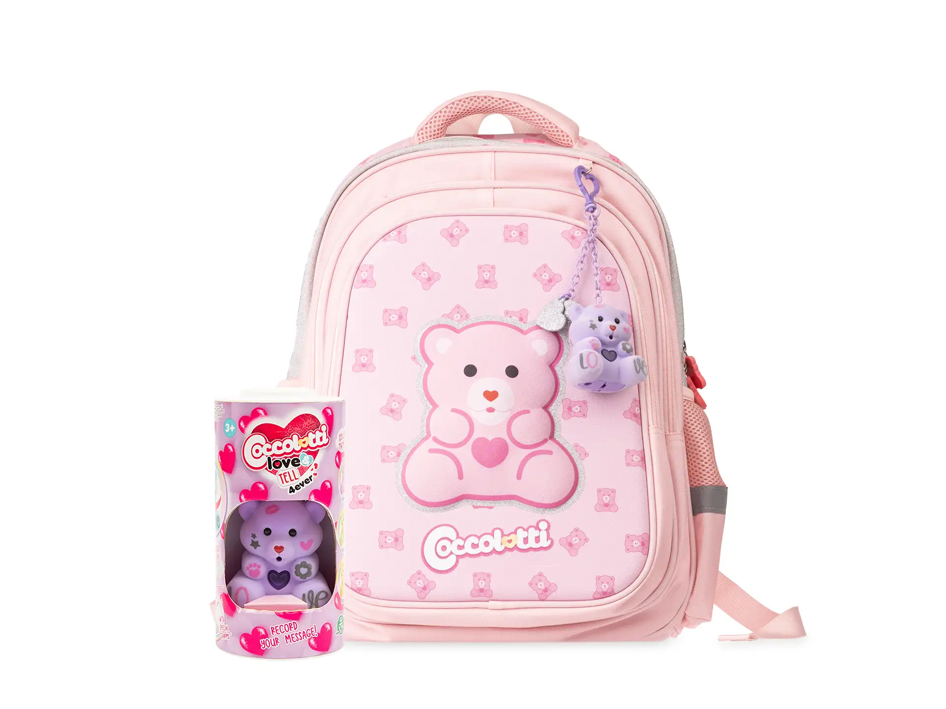 CLBK - Zaino scuola con Coccolotto omaggio - Classic Rosa