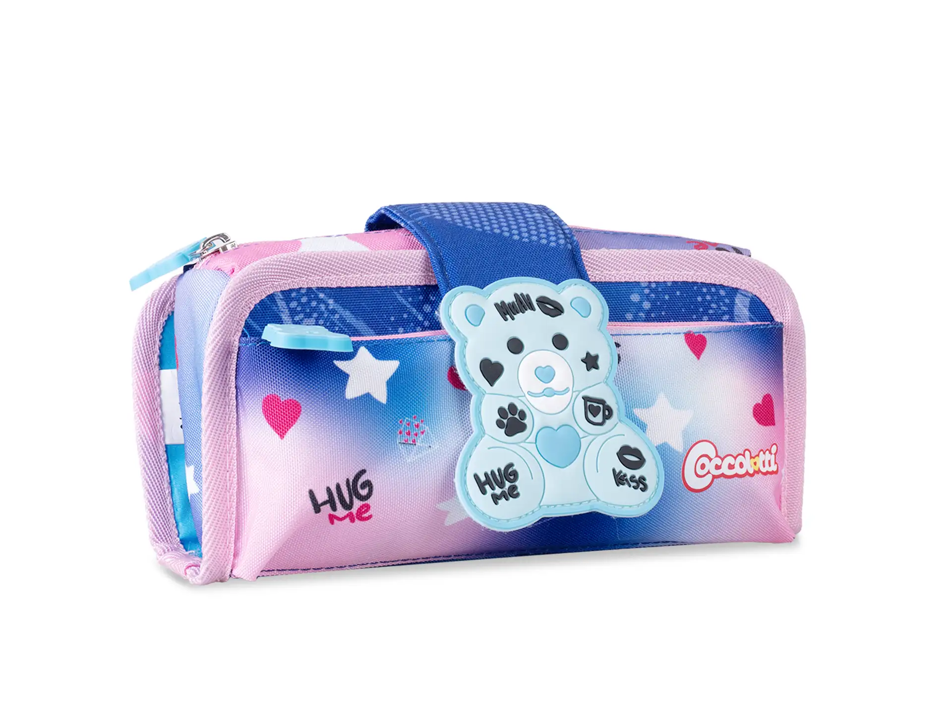 CLBK - Astuccio portapenne Coccolotti 2 in 1 - Love Azzurro