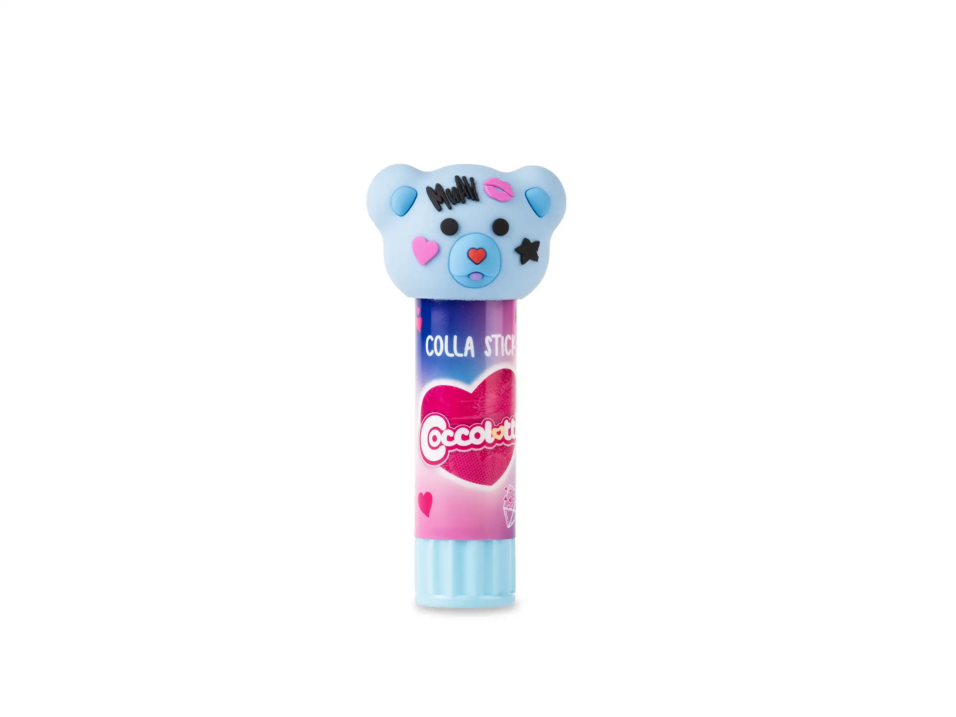 Colourbook - Colla stick Coccolotti Love&Tell - Love Azzurro