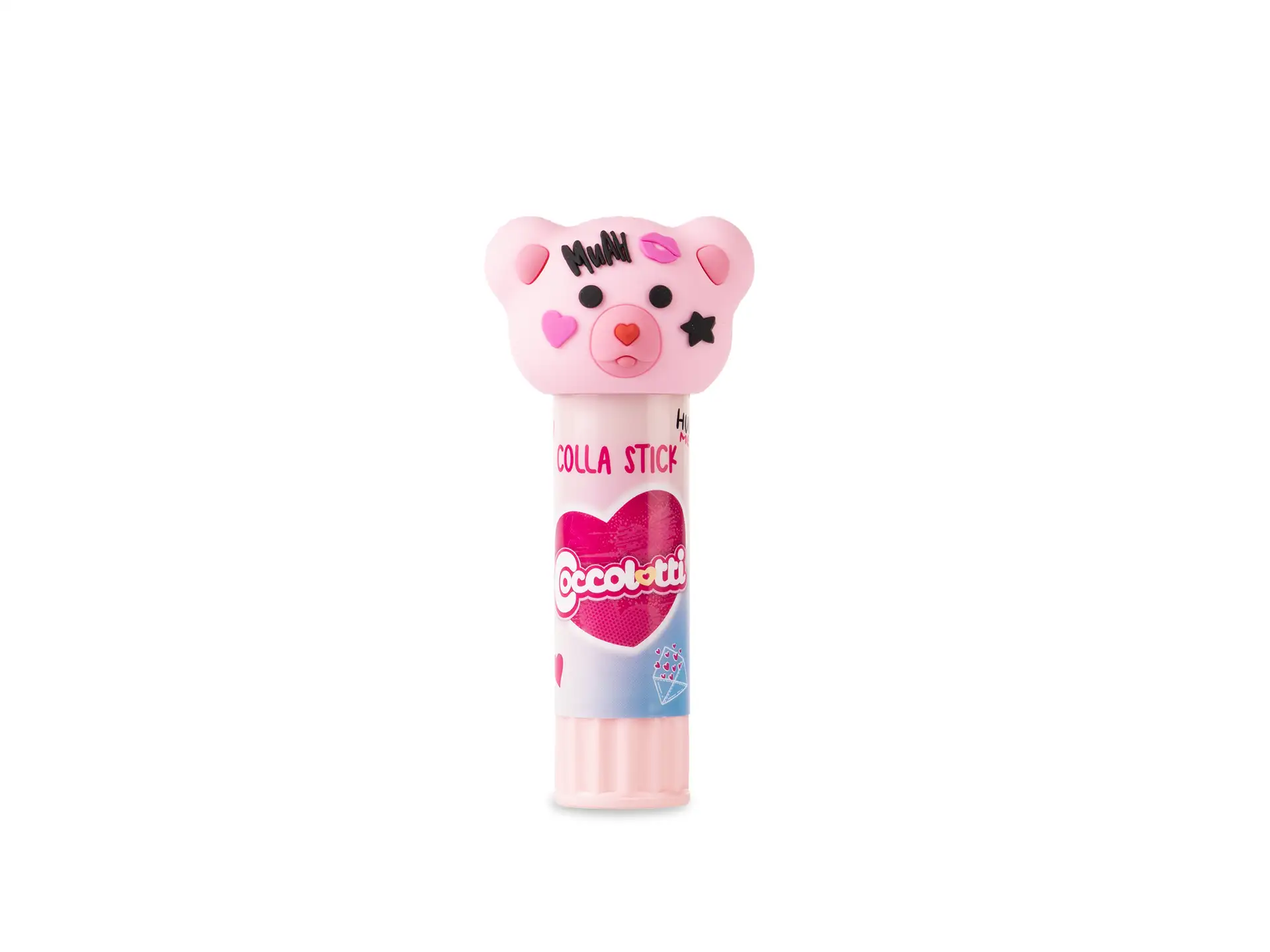 Colourbook - Colla stick Coccolotti Love&Tell - Love Rosa