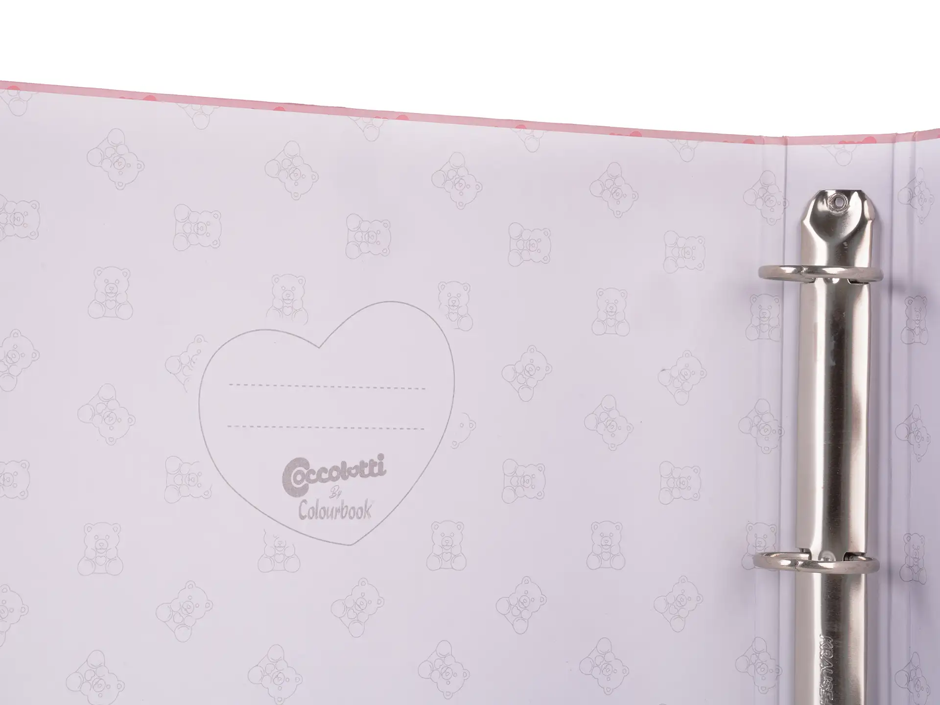 CLBK - Raccoglitore ad anelli A4 Coccolotti - Classic Rosa