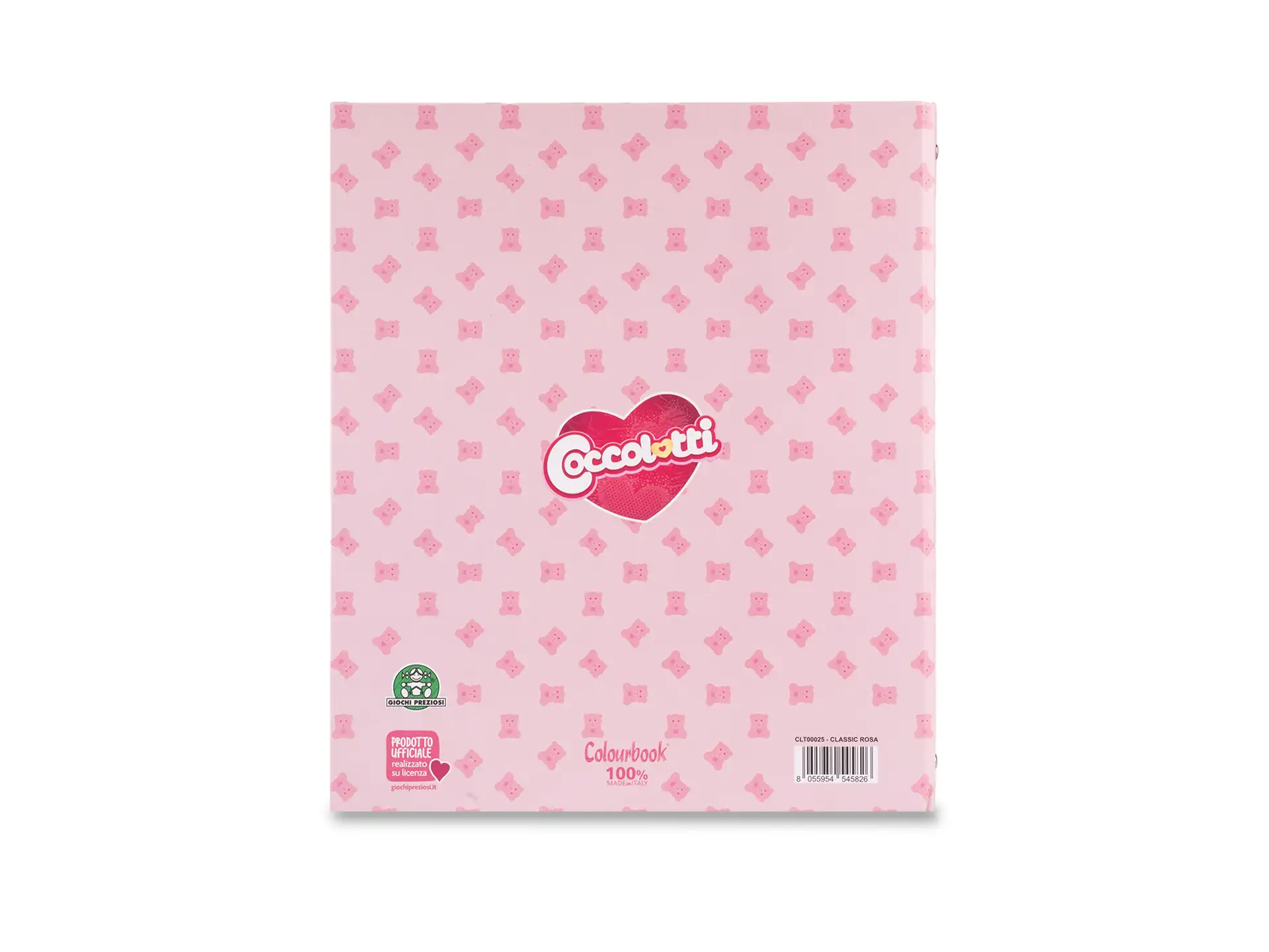 CLBK - Raccoglitore ad anelli A4 Coccolotti - Classic Rosa