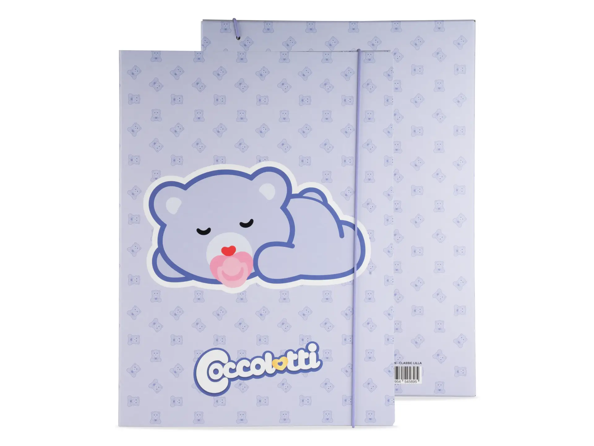 CLBK - Cartellina con elastico A4 Coccolotti - Classic Lilla