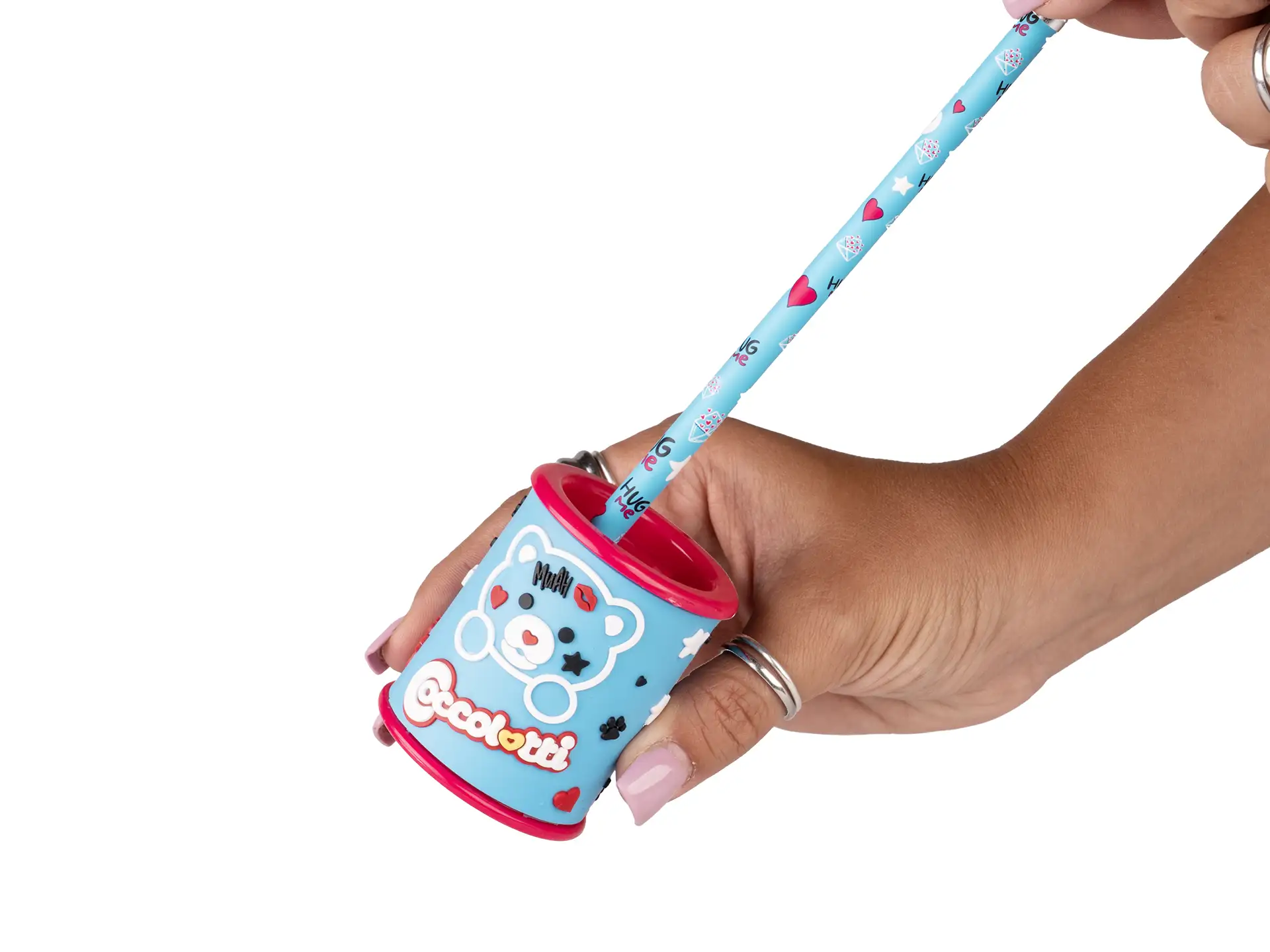 Colourbook - Kit Stationery Coccolotti 5 PZ- Love Azzurro