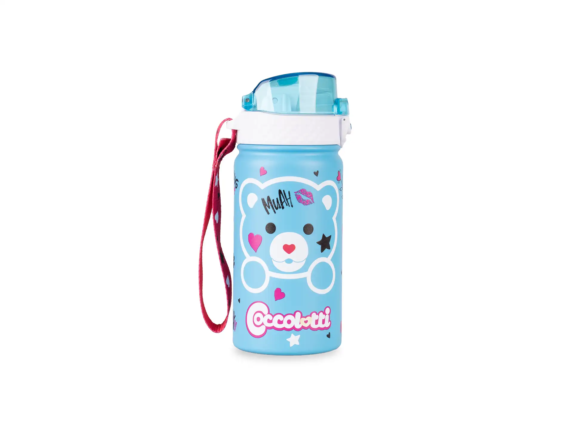 Borraccia termica 400ml Coccolotti Love&Tell - Love Azzurro