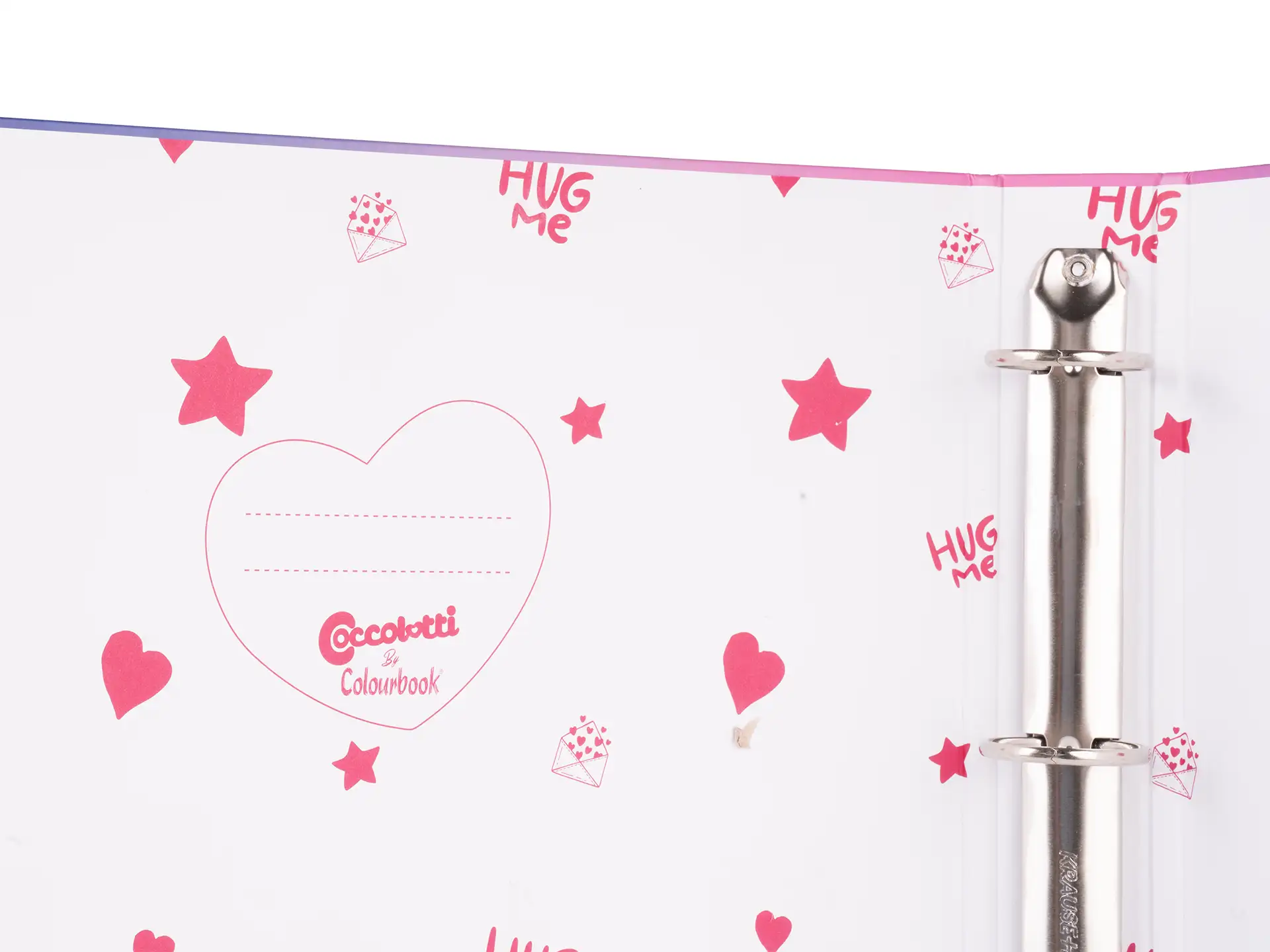 CLBK - Raccoglitore ad anelli A4 Coccolotti - Love Azzurro